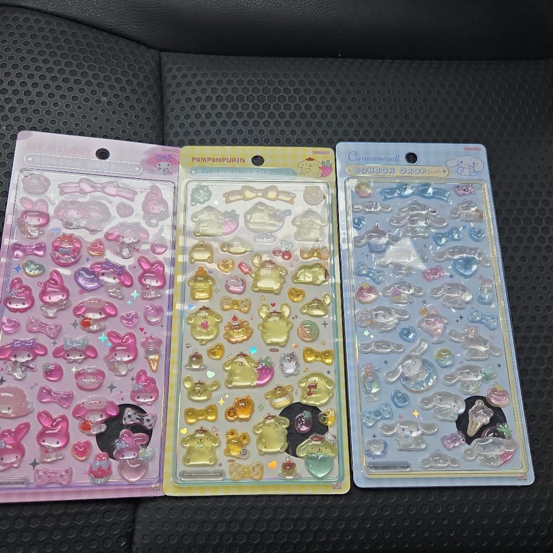 正規品 サンリオ ボンボンドロップシール 第2弾 コンプリート