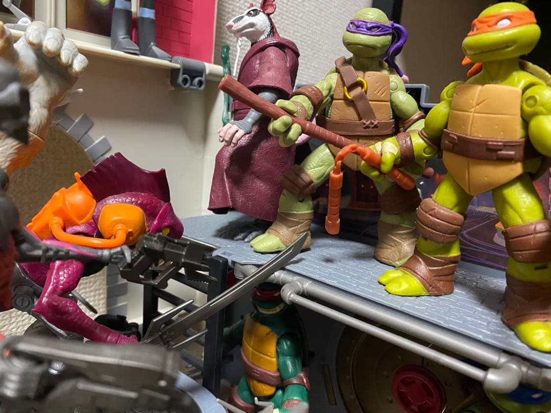 【最終価格】　ミュータントタートルズ　フィギュア　セット