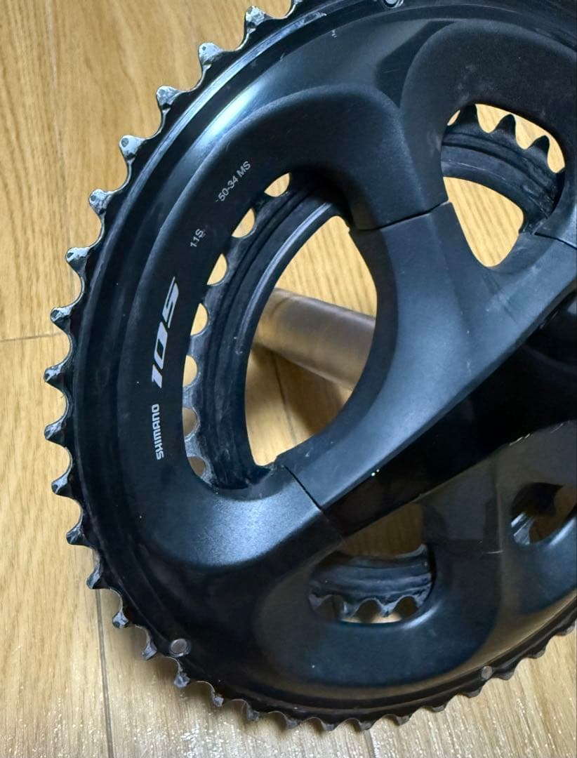 シマノFC-R7000クランクセット 165mm 50-34