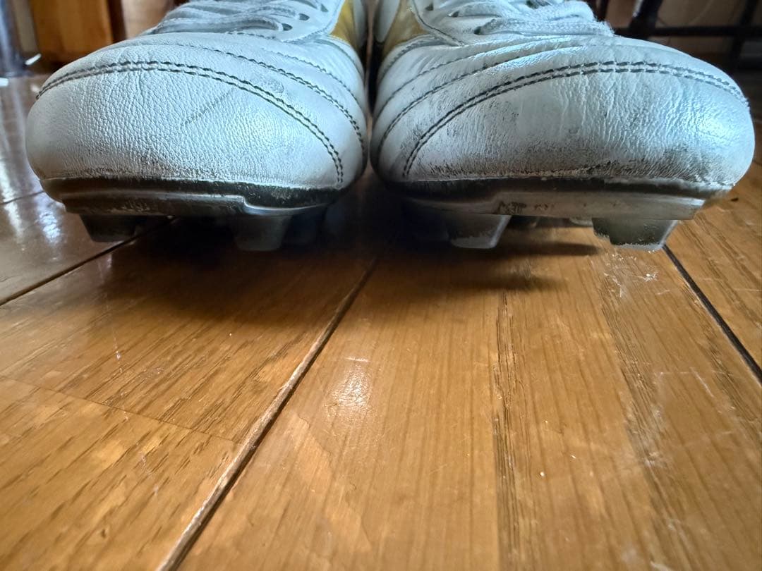 MIZUNO MORELIA II JAPAN ホワイト/ゴールド　25.5cm