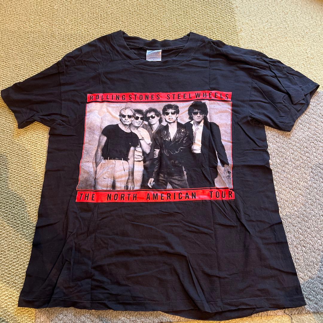 初来日公演時購入The Rolling Stones Tシャツ 1990