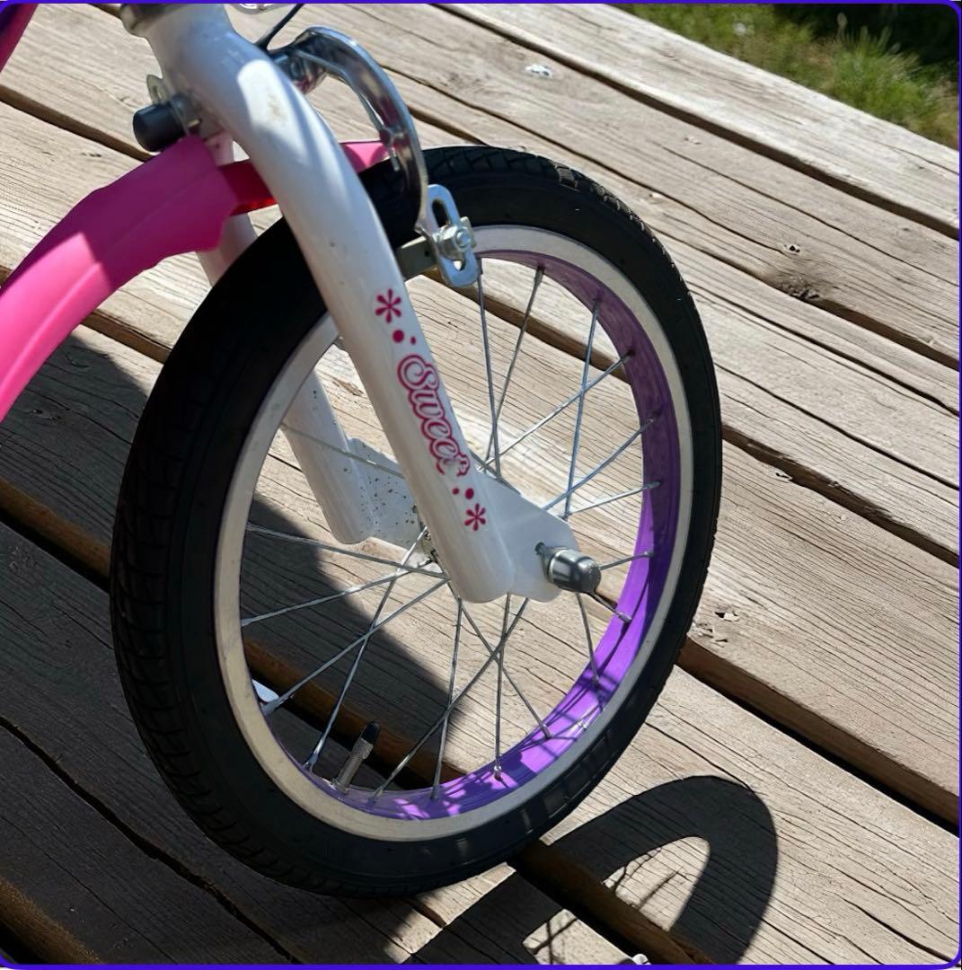 子供用自転車　アルバニー　raise 16インチ　引き取り希望