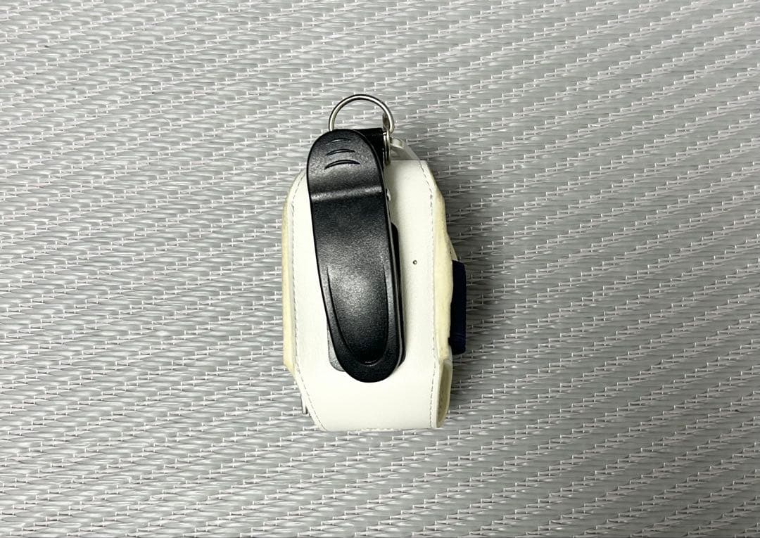 ⑥ adidas ホワイト/ブラック キャディバッグ　おまけ付き