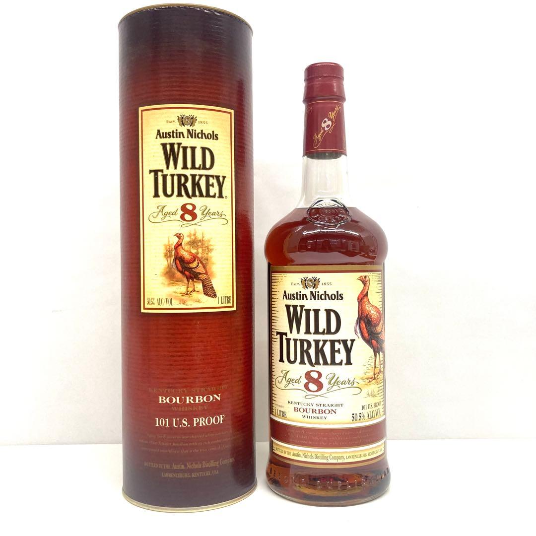 【旧ボトル】ワイルドターキー 8年・旧ラベル・WILDTURKEY 700ml⭐︎