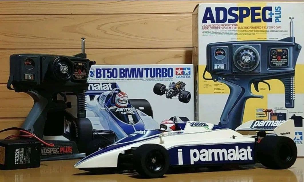 タミヤF103RS＆ブラバムBT50ボディ＆ADSPECプロポ＆バッテリーセット