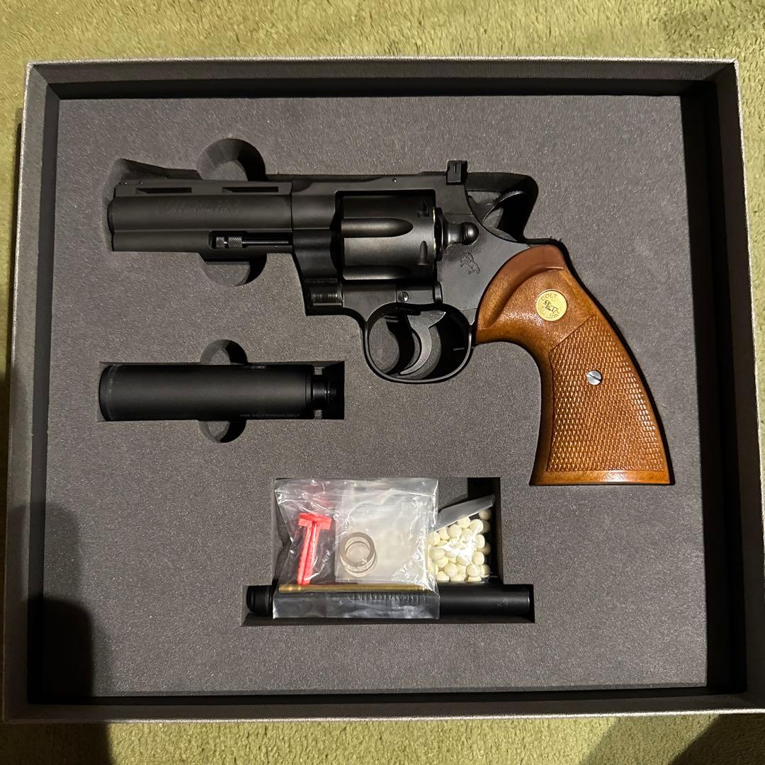 タナカワークス×シティーハンター ガスガン Colt Python 冴羽　最終