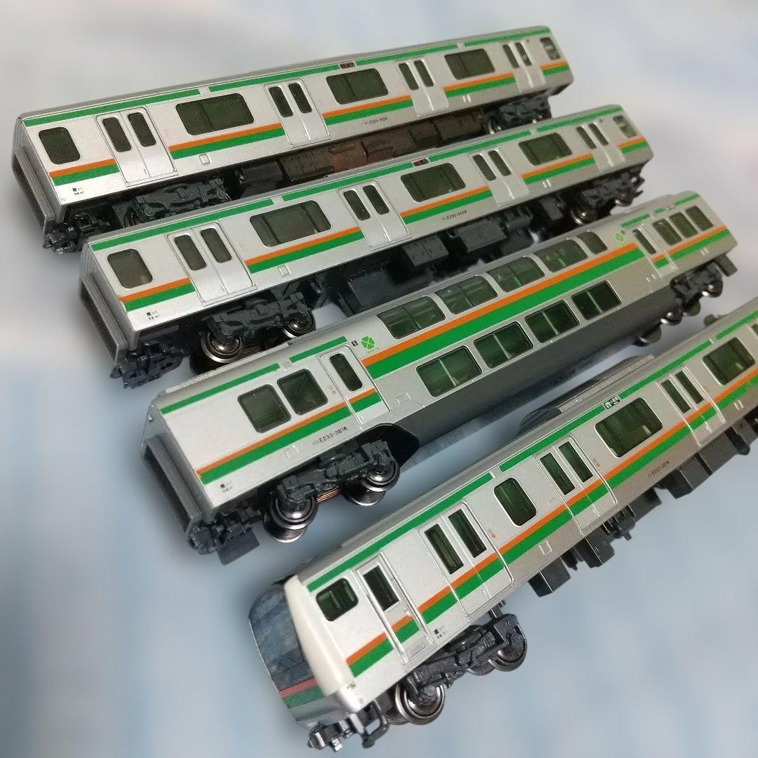 KATO 東海道線 E233系 E231系 動力車 グリーン車 ライト付き先頭車