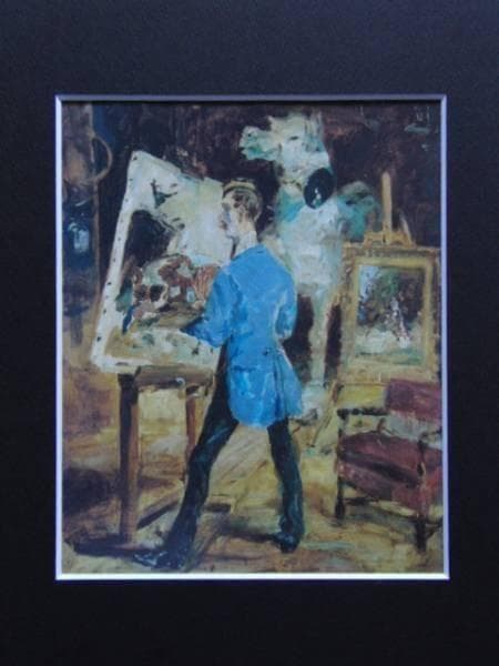 ロートレック、「Princeteau dans son Atelier」