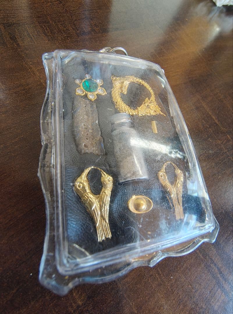 【MADAME】タイのお守りプラクルアン！金運&開運アップ！クールな骸骨！