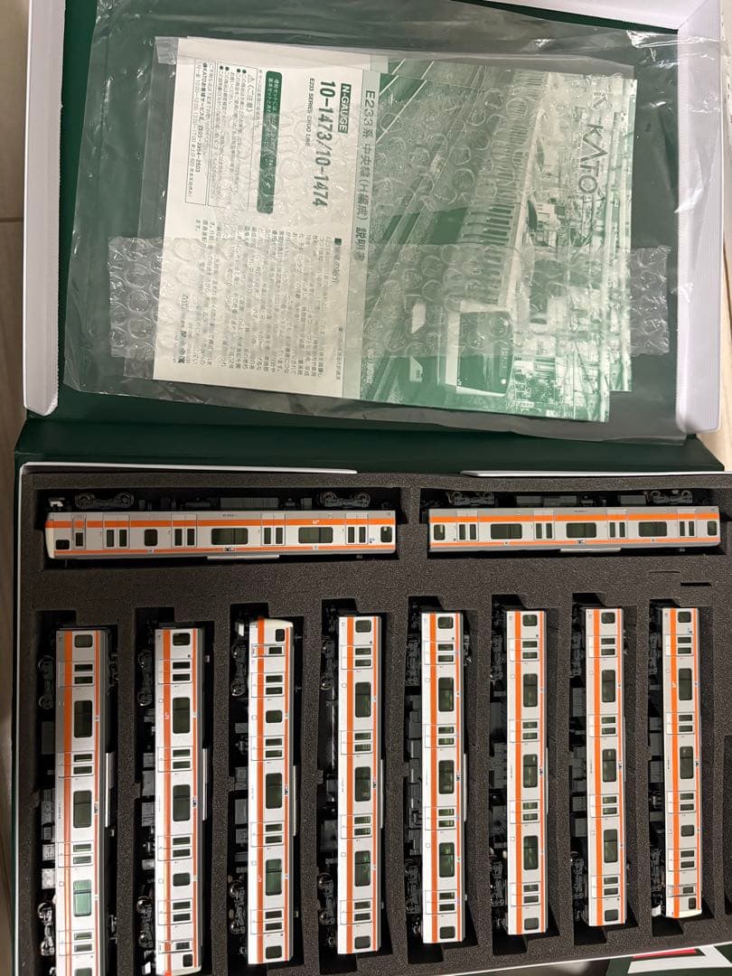 鉄道模型　Nゲージ　KATO 10-1473 E233系　中央線　H編成　フル