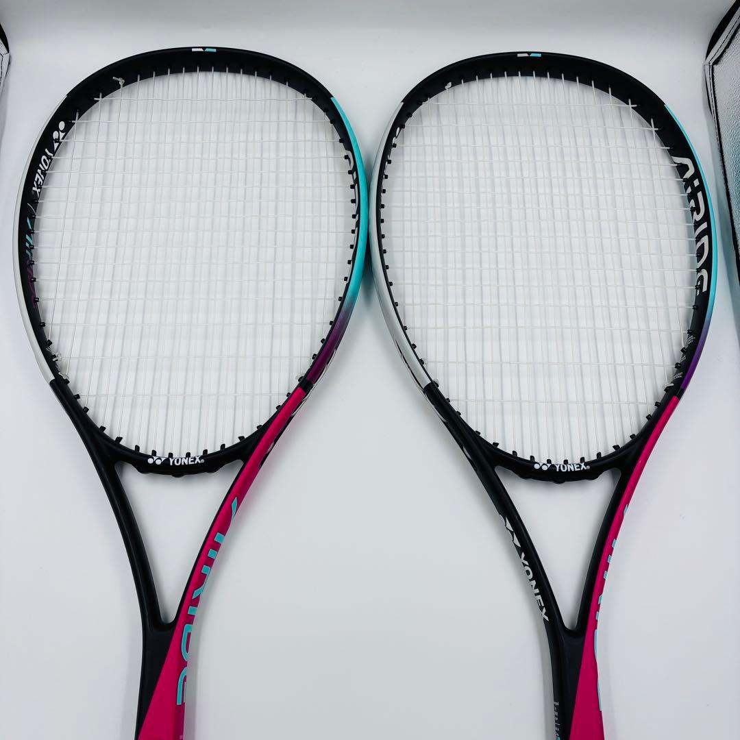 未使用YONEX AIRIDE エアライド　ソフトテニスラケット初心者向け2本2