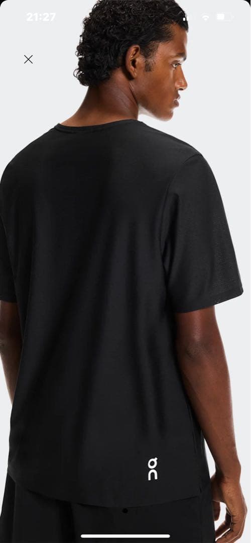 On ブラック ウェア　海外Lサイズ