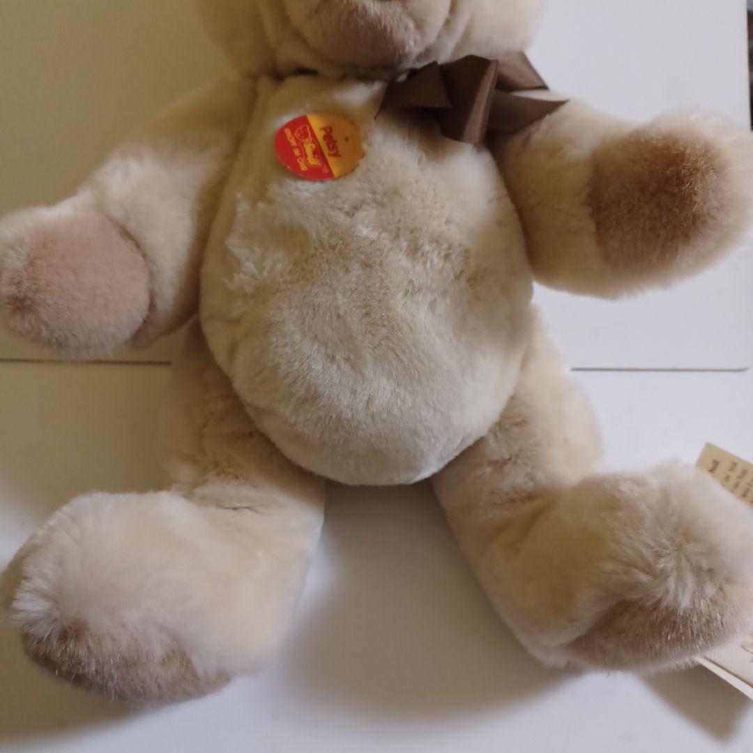 シュタイフ　テディベア　ぬいぐるみ　ペッツィー　Petsy　タグ付き　可動式