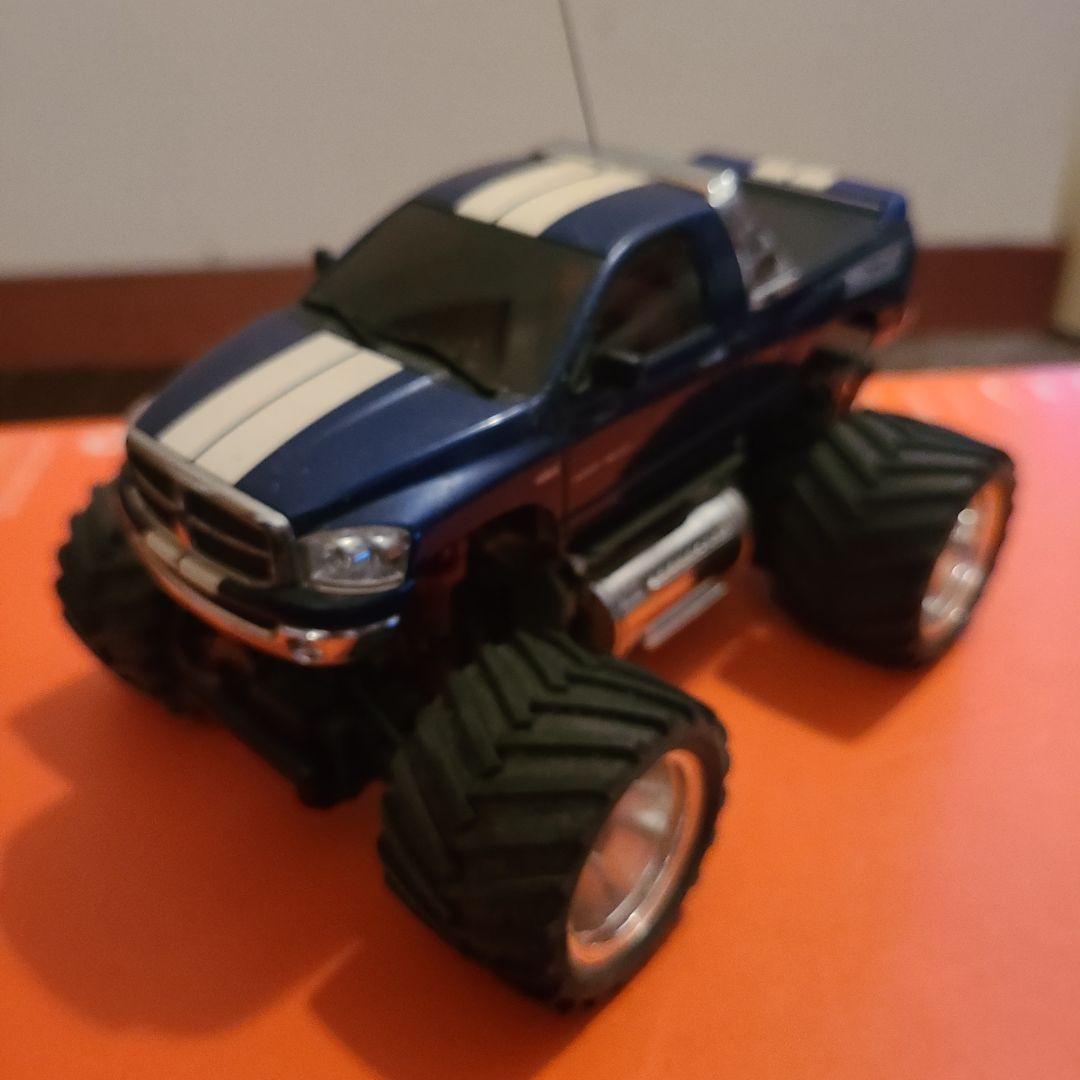 京商　ミニッツモンスター　ダッジ　ラム　ブルー　ジャンク扱い　AM基盤