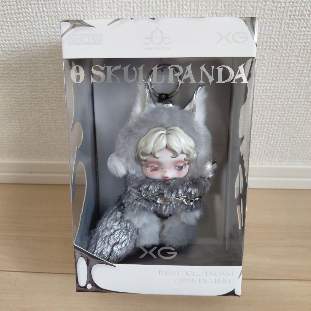 ポップマート　スカルパンダ　XGコラボ ぬいぐるみ