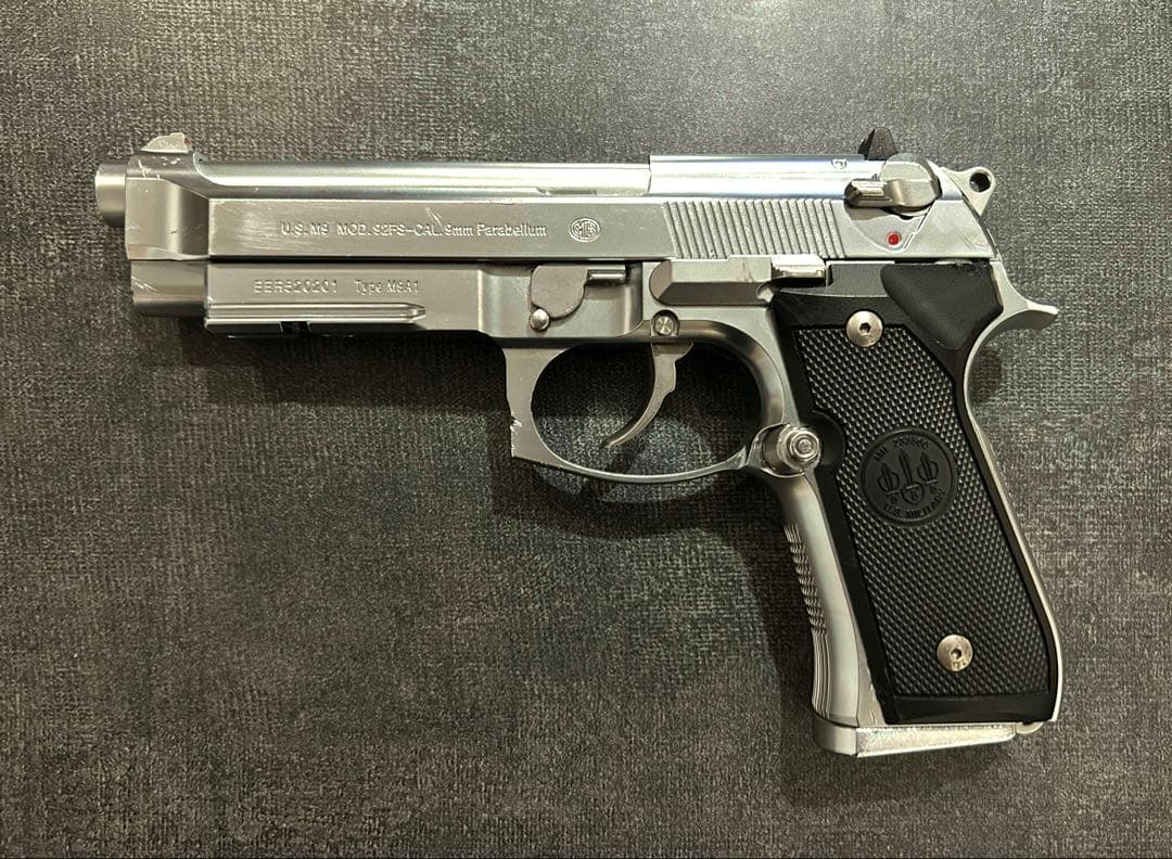 【東京マルイ M9A1 ステンレスモデル ガスブローバック 動作良好】