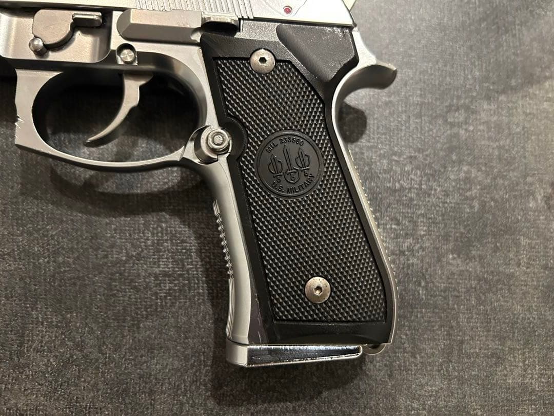 【東京マルイ M9A1 ステンレスモデル ガスブローバック 動作良好】