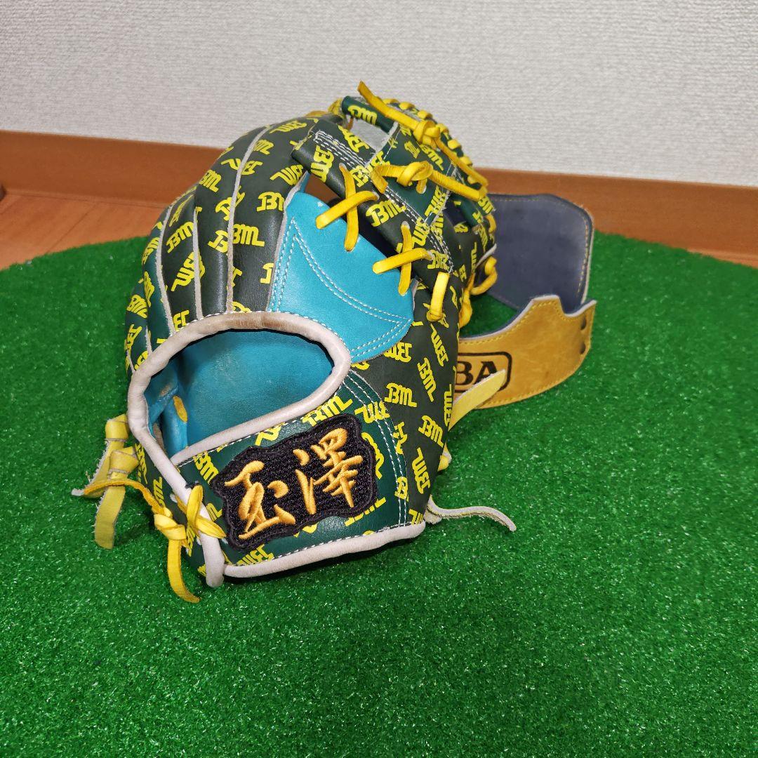 ベースマン×玉澤 軟式 内野手用 40周年記念モデル グローブ 袋付 激レア