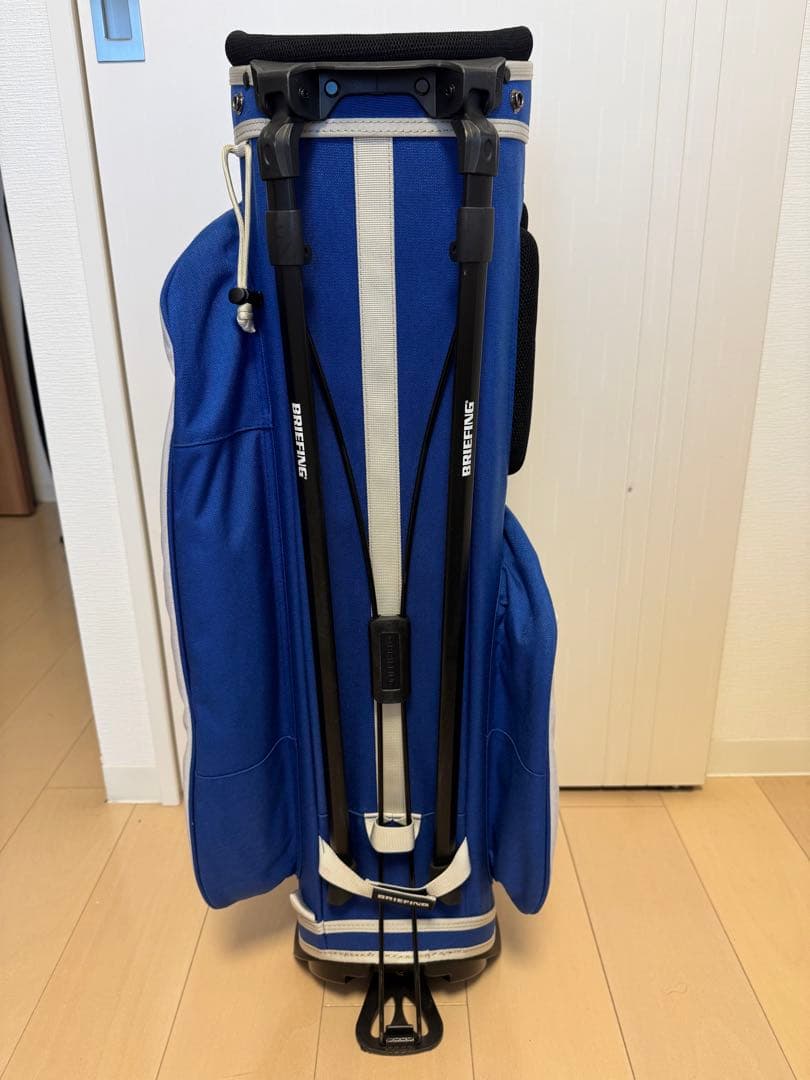 BRIEFING キャディバッグ 青 白