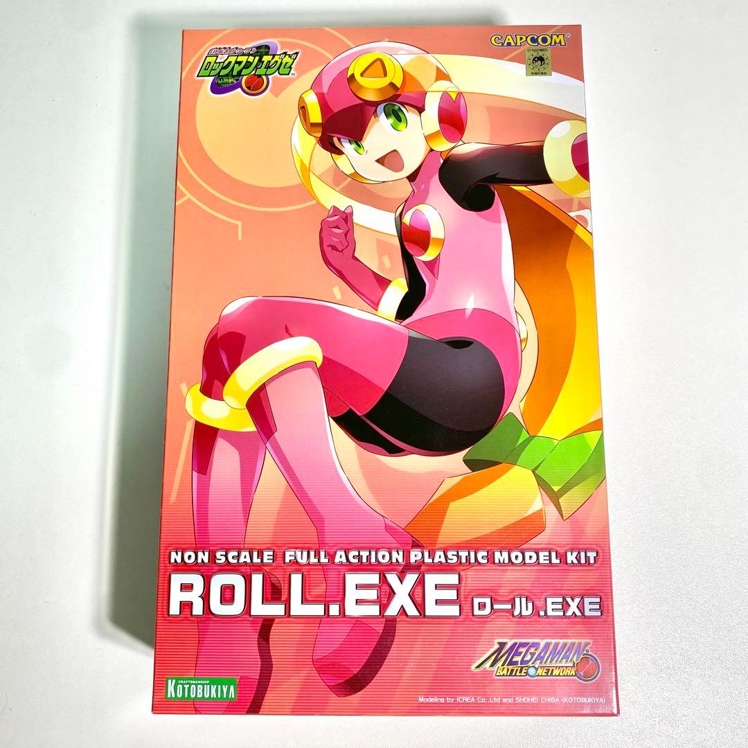 ロックマンエグゼ　ロール　KOTOBUKIYA ROLL.EXE プラモデル