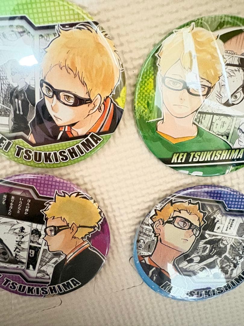 即購入❌ 月島蛍 缶バッチ アクスタ ぬい等