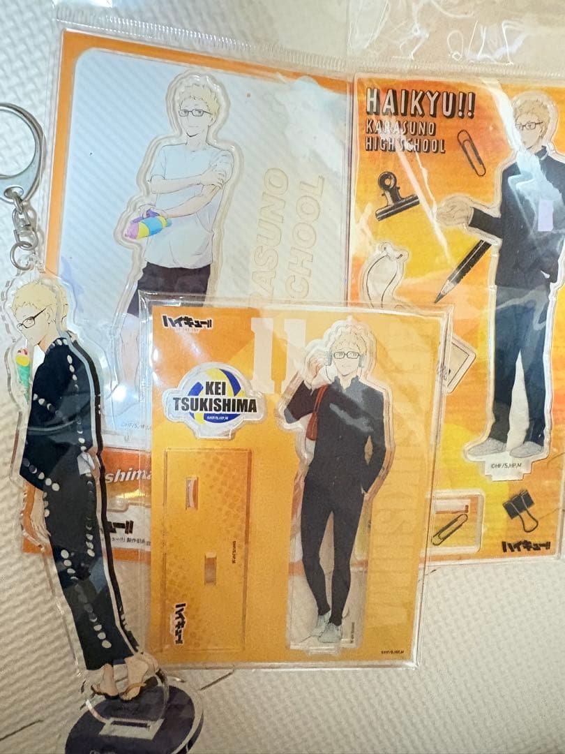 即購入❌ 月島蛍 缶バッチ アクスタ ぬい等