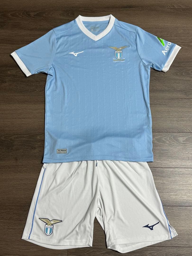 ◇激レア限定◇2023-2024 ラツィオ スクデッド獲得50周年記念ユニ 上下