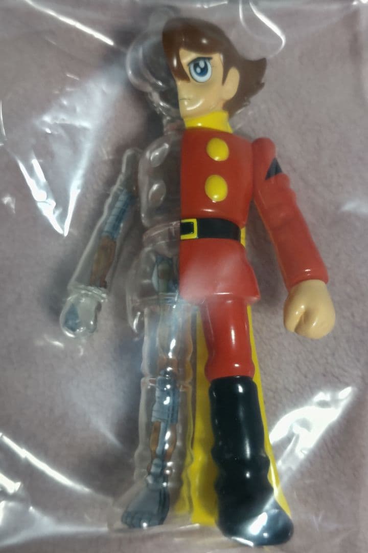 サイボーグ009　島村ジョー　ハーフスケルトン　ソフビ　アルチザントイ