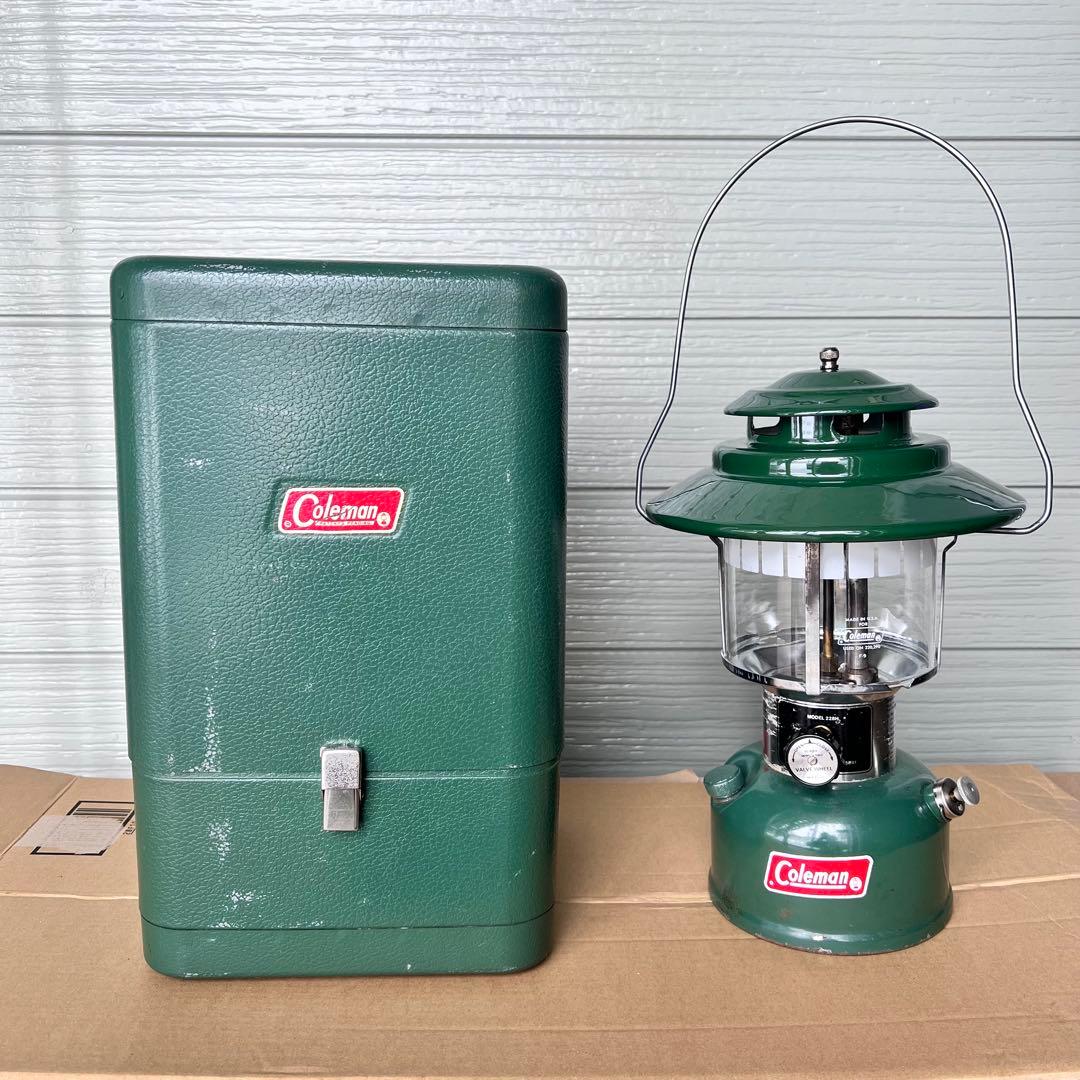 べ*ん様 コールマン228Hランタン ガルウィングメタルケース パテペン セット