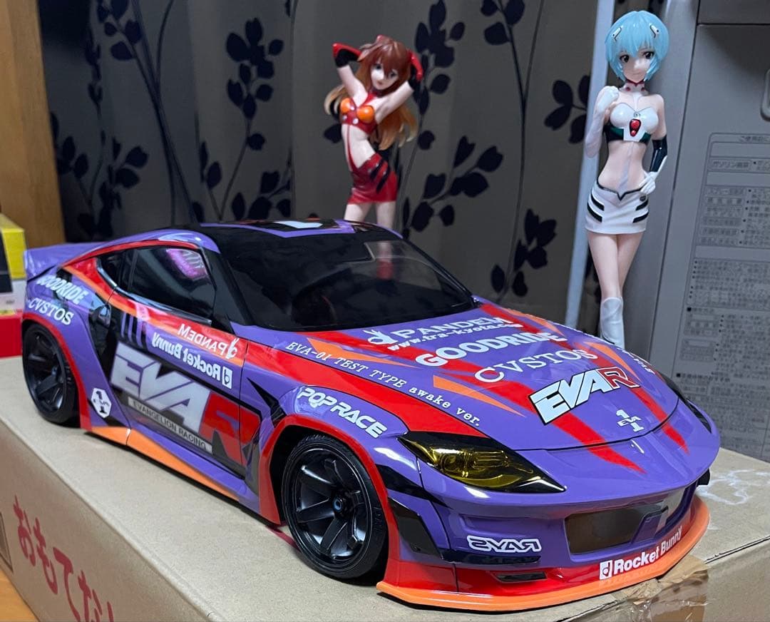 ヨコモ パンデム フェアレディZ エヴァンゲリオンレーシング仕様ボディ