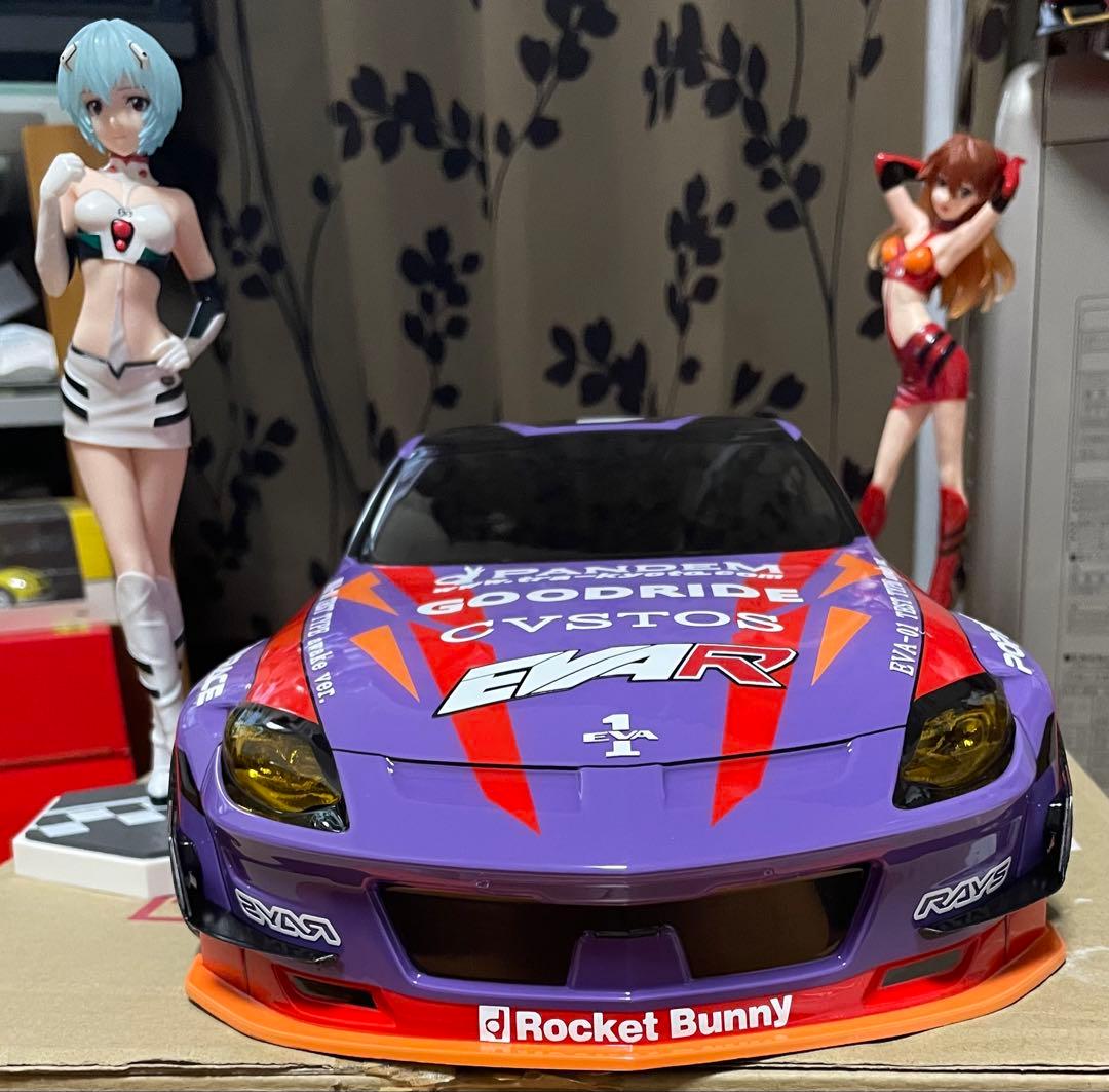 ヨコモ パンデム フェアレディZ エヴァンゲリオンレーシング仕様ボディ