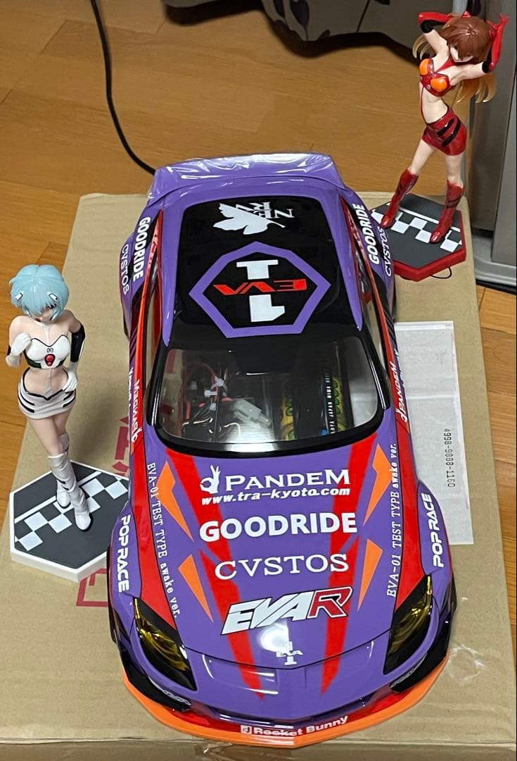 ヨコモ パンデム フェアレディZ エヴァンゲリオンレーシング仕様ボディ