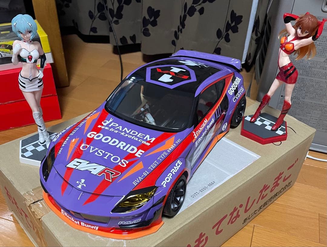 ヨコモ パンデム フェアレディZ エヴァンゲリオンレーシング仕様ボディ