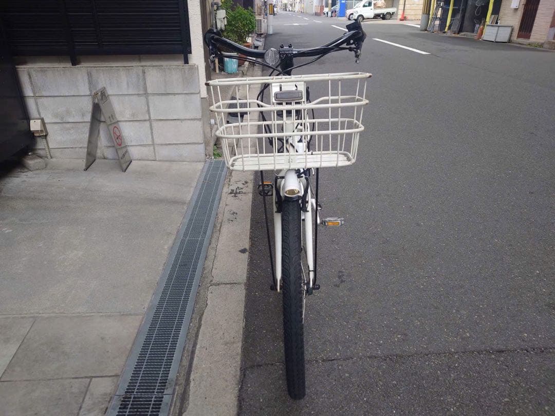 大阪府　ブリヂストン　HYDEE II 電動アシスト自転車　バッテリー8.7ah