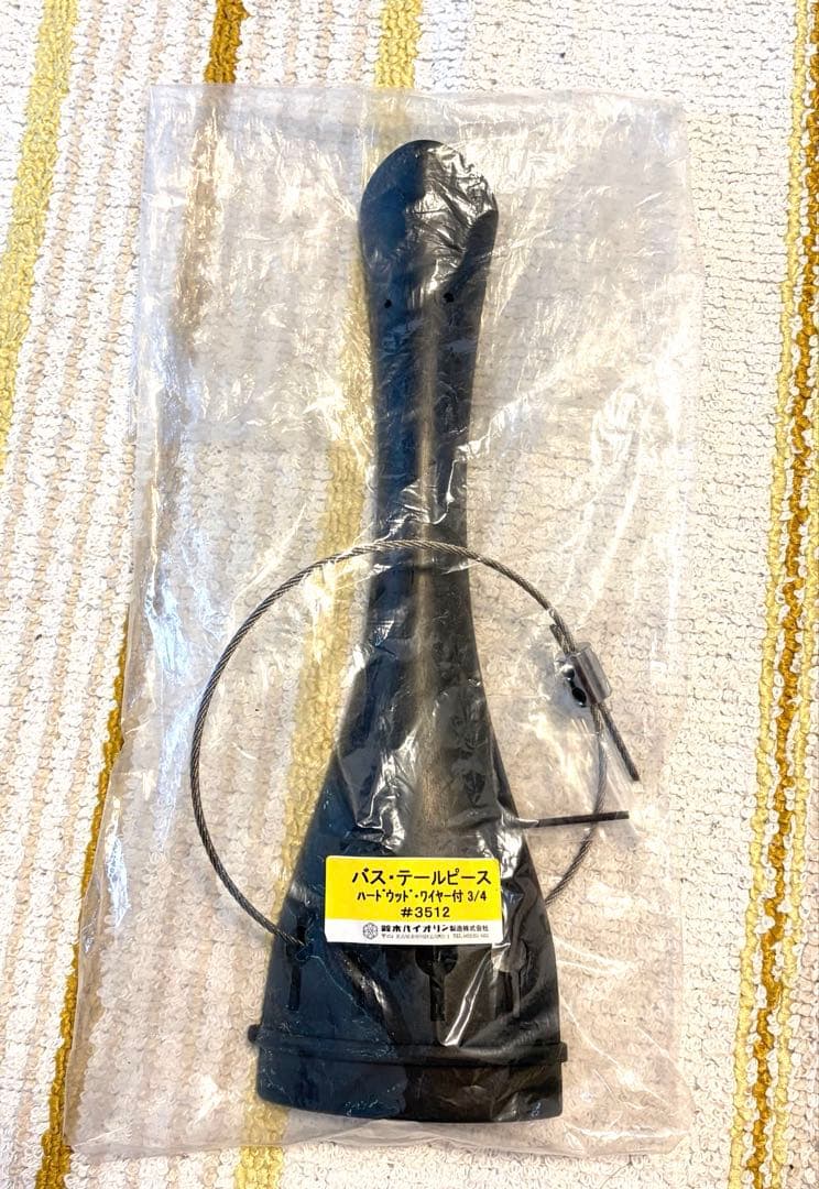 【新品】鈴木 コントラバス用 テールピース テールワイヤー付き