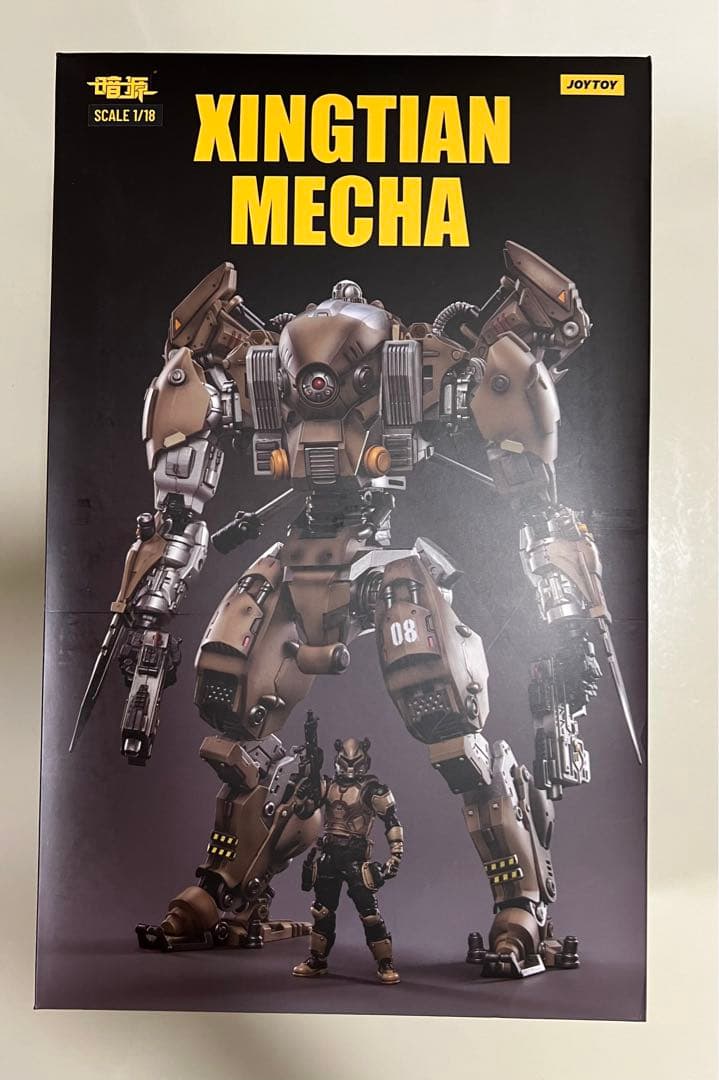 【中古美品】1/18 JOYTOY 暗源　星辰の戦いシリーズ 重鎌の刑天