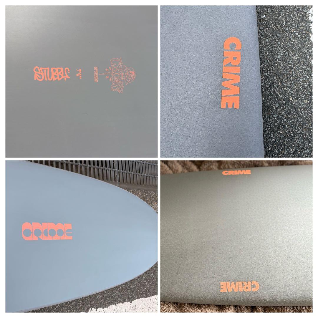 新品未使用　クライムCRIME MOTH STUBBY 7'4