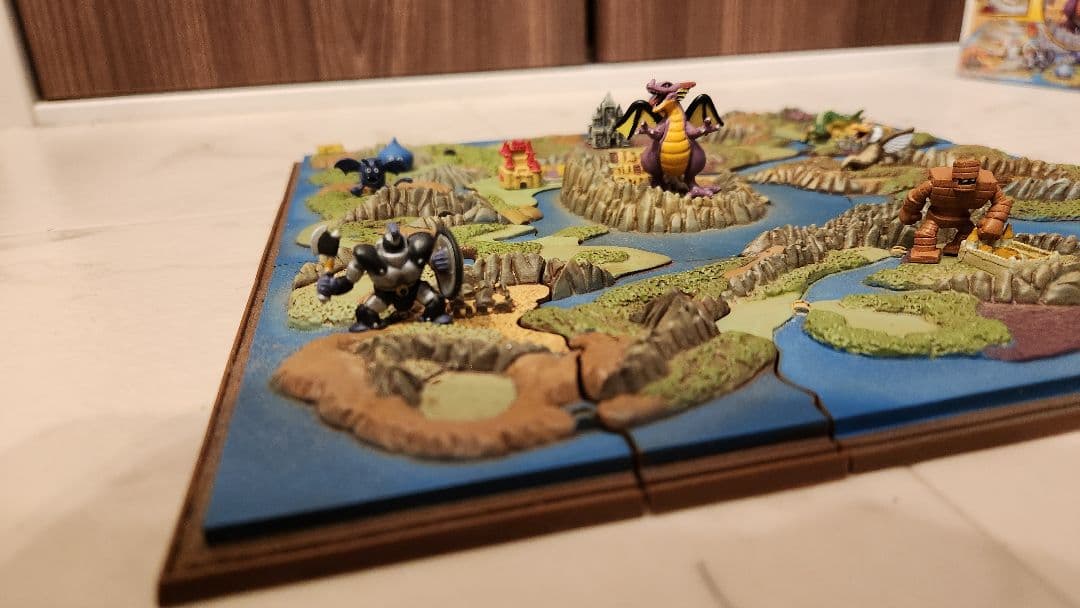 ドラゴンクエスト　25周年　マップジオラマコレクション