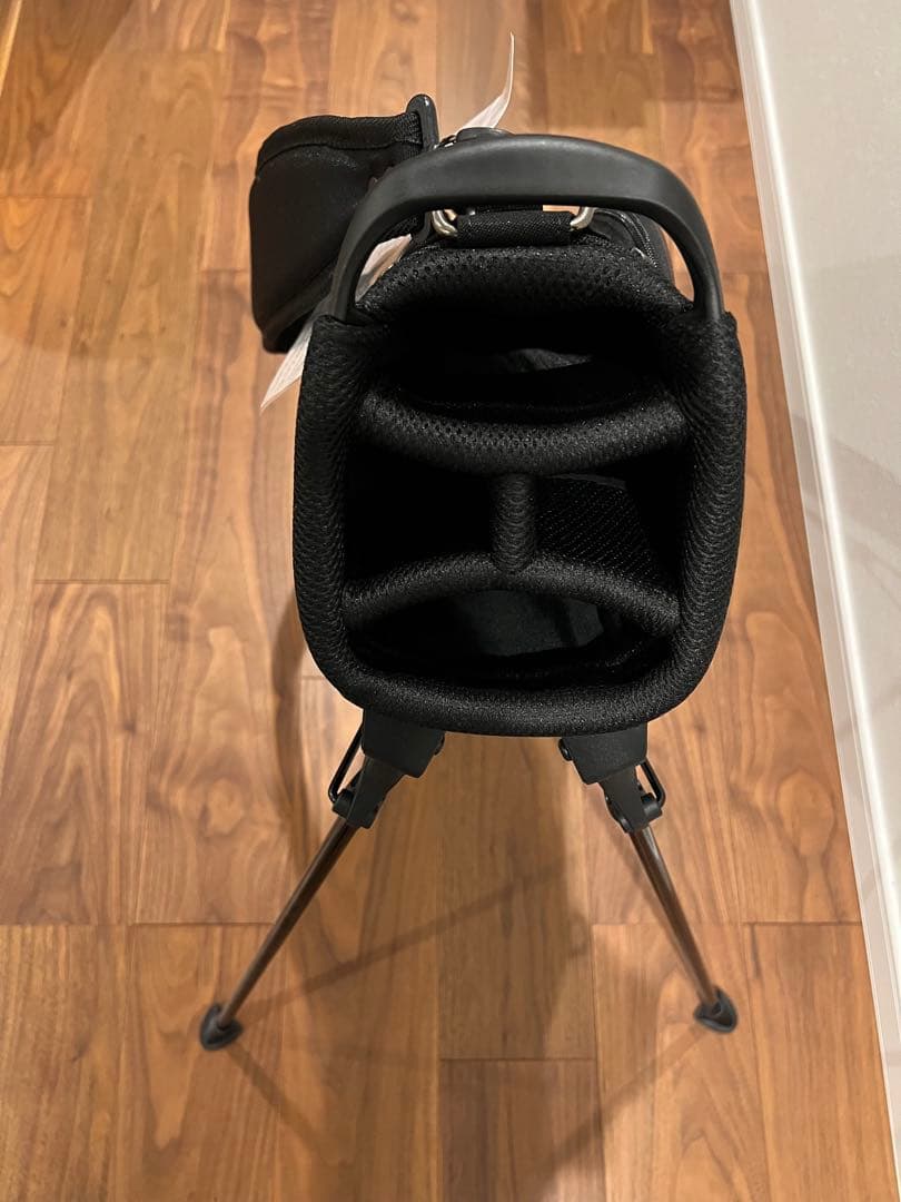 DESCENTE スタンドゴルフバッグ ブラック（未使用）