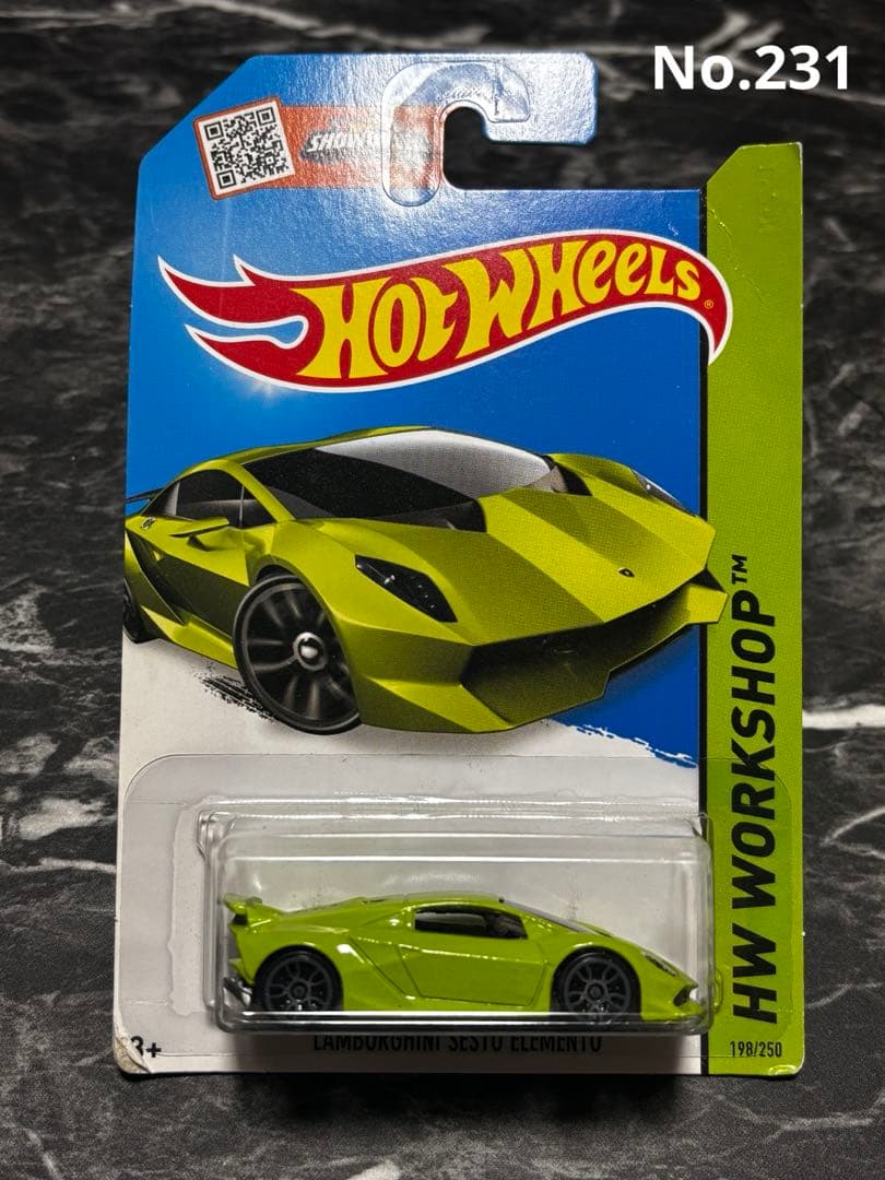 Hot Wheels Lamborghini Sesto Elemento輸入品