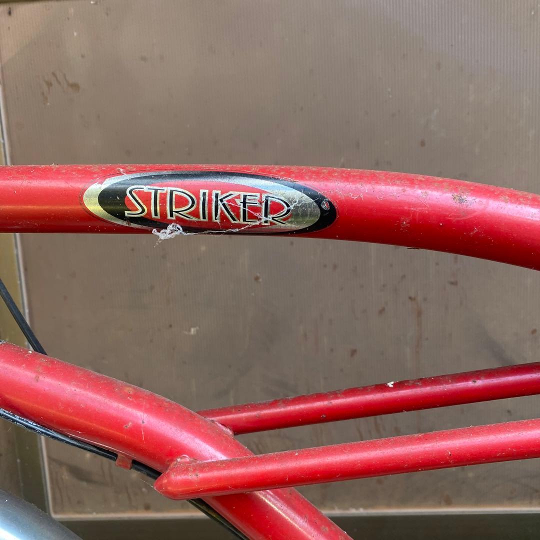 【分解発送予定】レトロ自転車　赤　リペア、修理必要　訳あり