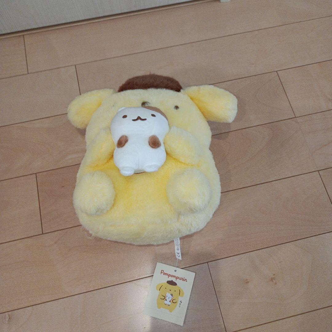 ポムポムプリン ぬいぐるみ 大小セット