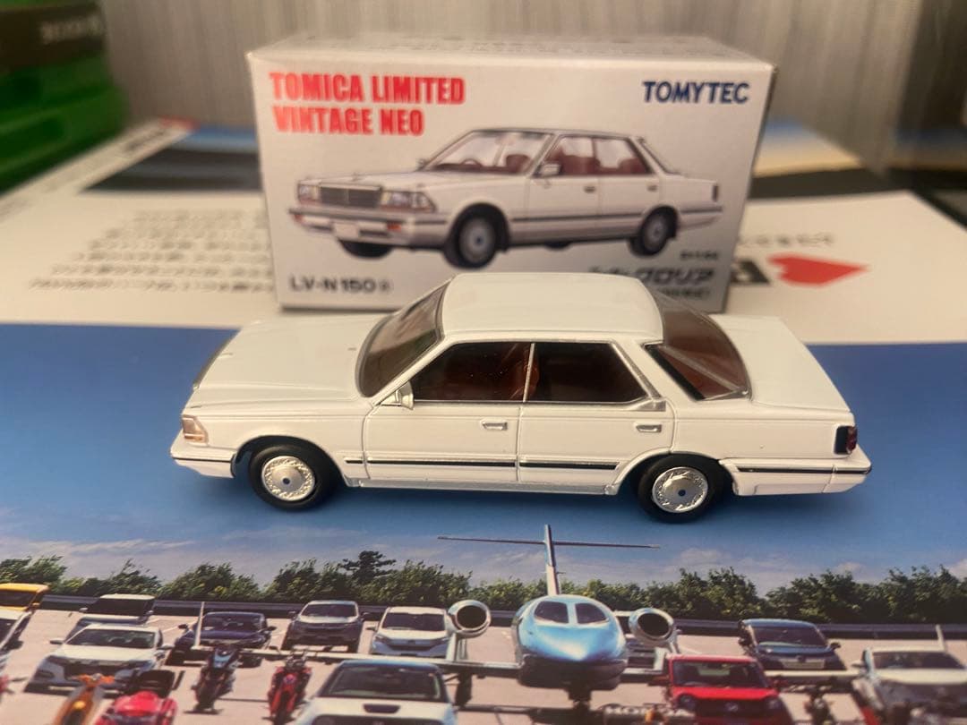 LV-N150aニッサン グロリア V30 ターボ ブロアム 透明ケース付き