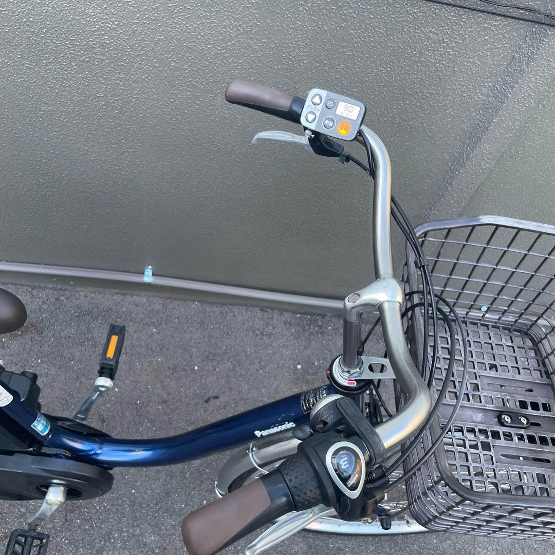 パナソニック電動アシスト自転車26インチ 12Ah ブルー