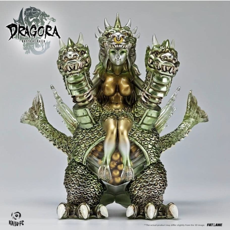 怪獣女王 DRAGORA ソフビ　ドラゴラ　メタリックカラー　トーイポポタマス