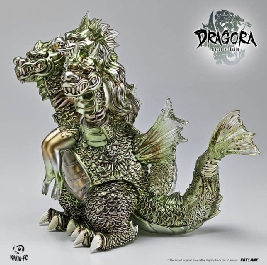 怪獣女王 DRAGORA ソフビ　ドラゴラ　メタリックカラー　トーイポポタマス
