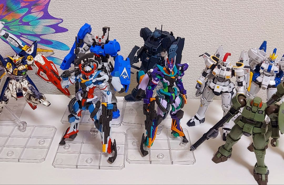 ガンプラ HG RG 組立済完成品 塗装済完成品 13体セット まとめ売り