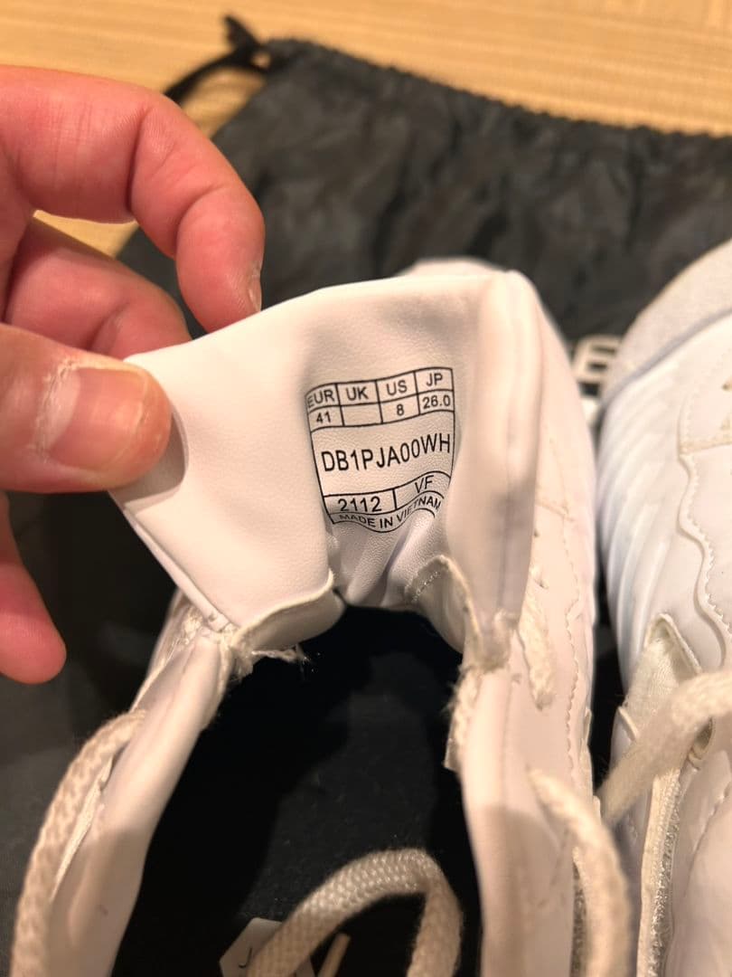 未使用品　DESCENTE デサント　 ホワイトスパイク 収納袋付き