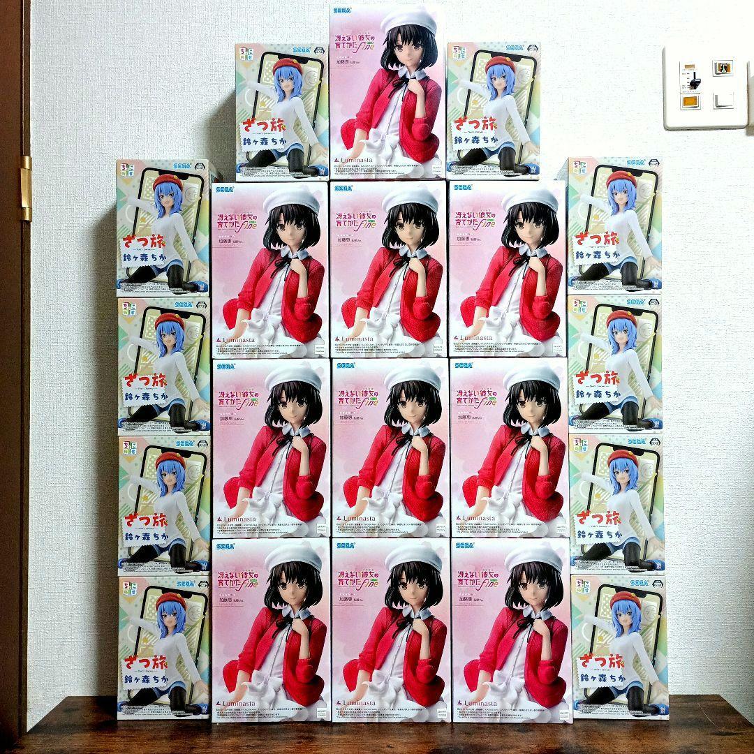 プライズフィギュアまとめ売り　冴えない彼女の育てかた 加藤恵　ざつ旅 鈴ケ森ちか