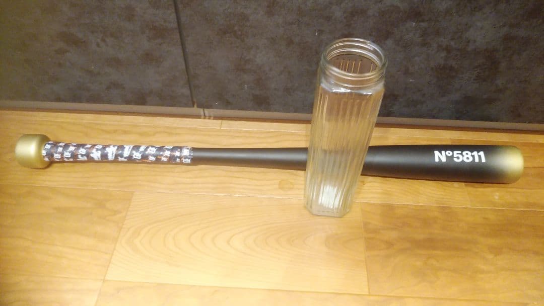 野球 アメイジング PENTA5ON ペンタゴン トレーニングバット 黒/金